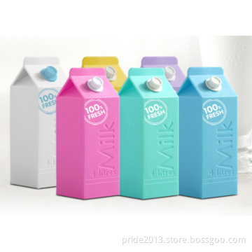 10400mAh Colorful Milk Carton Portable Mobile Power Bank